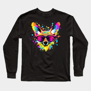 cool fox Long Sleeve T-Shirt